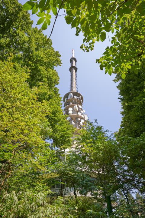 Gemeinde Sonnenwald Landkreis Freyung-Grafenau Brotjacklriegel Funkturm Sendeanlage (Dirschl Johann) Deutschland FRG